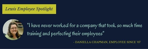 Lewis Careers Employee Spotlight Daniella Chapman
