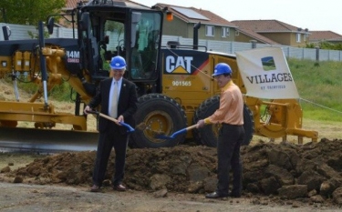 groundbreaking the villages